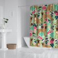 thumbnail image 2 of Boxer Dog and Flower Florals Shower Curtain 84"x72" ,Bathroom Decorative Shower Curtains Set with 12 Hooks,Modern Waterproof Washable Shower Curtain, 2 of 6
