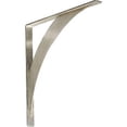 thumbnail image 1 of Ekena Millwork BKTM02X24X24LESS 2 Po. x 24 Po. D x 24 Po. H Support Historique- Acier Inoxydable, 1 of 2