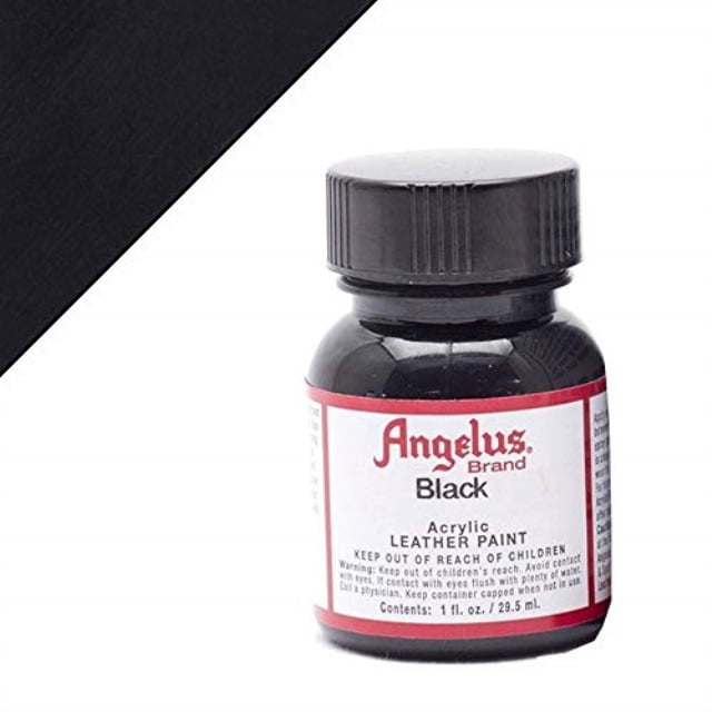 Angelus Acrylic Leather Paint, Black, 1 oz. | Walmart Canada