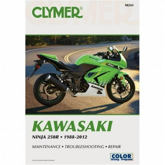 Clymer Repair/Service Manual '88-12 Ninja 250R (CM241)