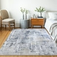 thumbnail image 4 of Delara 3'x5' Machine Washable Area Rug, Soft & Durable, Non-Slip, Stain Resistant, Misty Echo, for Bedroom, Living & Dining Room, 4 of 8