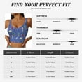thumbnail image 5 of Sikiie New-York City Print Strappy Sports Bra for Women Padded Push Up Sports Bra Athletic Running Sports Bra Workout Bra Yoga Bra, 5 of 5