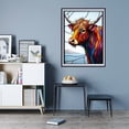 thumbnail image 7 of Diamond Art Kit for Adults, Colorful Bull Print No.106 Diamond Painting for Adults Beginners, 5D DIY Diamond Art Painting Kits, Colorful Diamond Painting Craft for Home Decor 12x16, 7 of 7