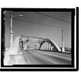 thumbnail image 2 of Historic Framed Print, Sixth Street Bridge, Spanning 101 Freeway at Sixth Street, Los Angeles, Los Angeles County, CA - 19, 17-7/8" x 21-7/8", 2 of 9