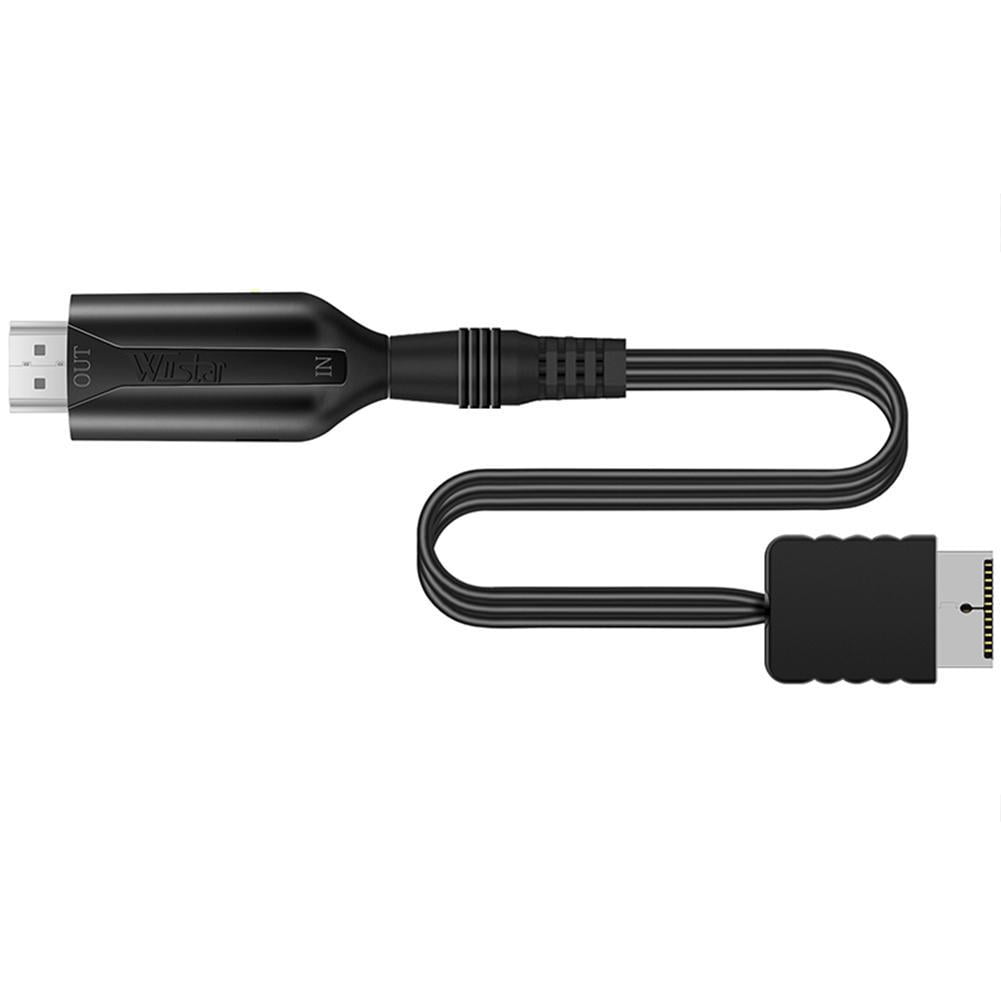 for Playstation 2 PS2 To HDMI-Compatible Adaptor Cable HD RCA AV Audio Video ▲ε R4D6