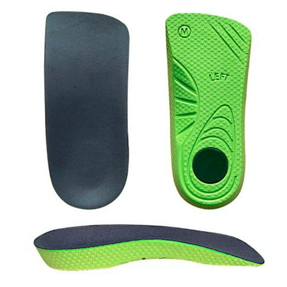 IFANLANDOR Breathable Insoles 1 Pair EVA Material for Shoes Shock Absorbing Arch .3 x 3.4in