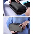 thumbnail image 4 of Estuche Protector Portátil de Eva LIUXGMXG Bolsa Organizadora Grande Función de Soporte Para Consola de Juegos Funda de Eva Exterior Duradero Bolsa de Viaje Universal Negra, 4 of 4