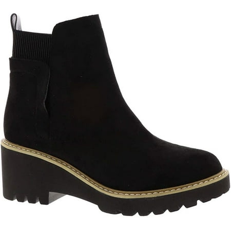

QUIETTCEX Footwear Womens QUIETTCEX Basic Suede Bootie 7 Black