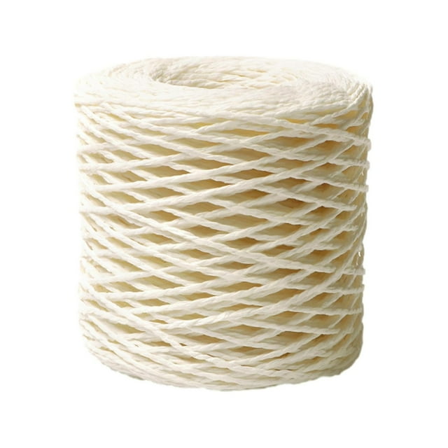 Under 10 Needle and Thread Kit Raffia for Crafts 150m Natural Raffia Yarn Raffia Yarn for Crocheting Raffia Paper Ribbon Natural Raffia Spool for Making Beach Bags Gift Wrapping Decorations Features: