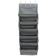 thumbnail image 2 of Hanging Storage Bag Organizer Pockets Hanging Storage Organizer Grey 43X17X120CM 600D Polyester 1 Set, 2 of 5