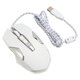 thumbnail image 3 of Ratón para juegos RGB, 7200 DPI, botones programables, retroiluminación, software compatible con botón de disparo rápido DIY, ratón para juegos con cable USB, color blanco, 3 of 5