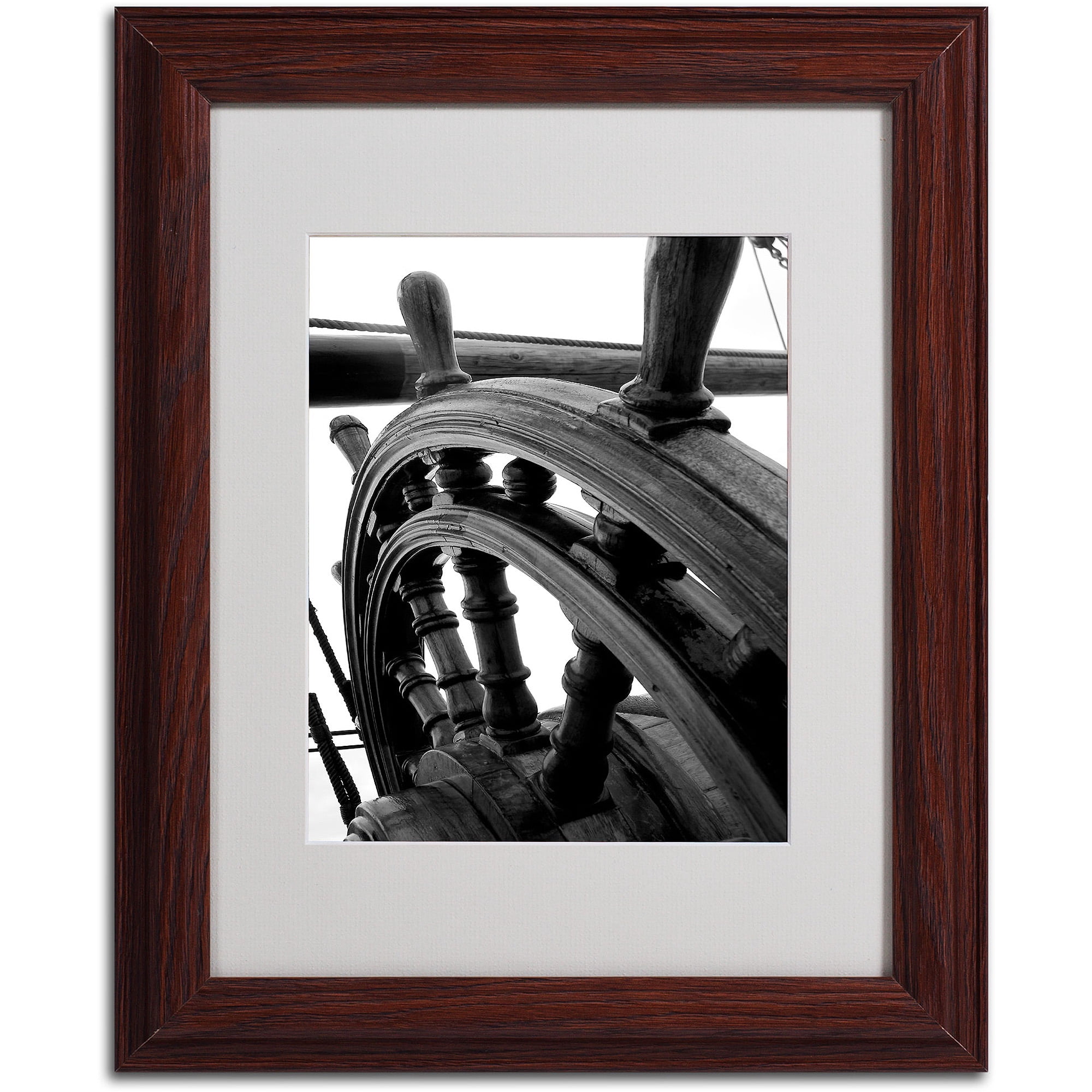 Trademark Fine Art "Masterful Guidance" by Monica Fleet, Wood Frame