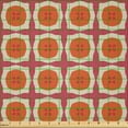 thumbnail image 2 of Ambesonne Abstract Fabric by the Yard Microfiber, Fruit Like, 10 Yards, Pale Ruby Burnt Orange, 2 of 2