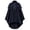 Navy, variant on Hvyesh Medieval Cape Cloak for Men Steampunk Costume Unisex Halloween Cosplay Gothic Party Cape