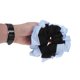 thumbnail image 2 of Ofertas Únicas 1 Pc Scrunchie Moda Rayas Gomas para el Cabello Azul Negro, 2 of 5