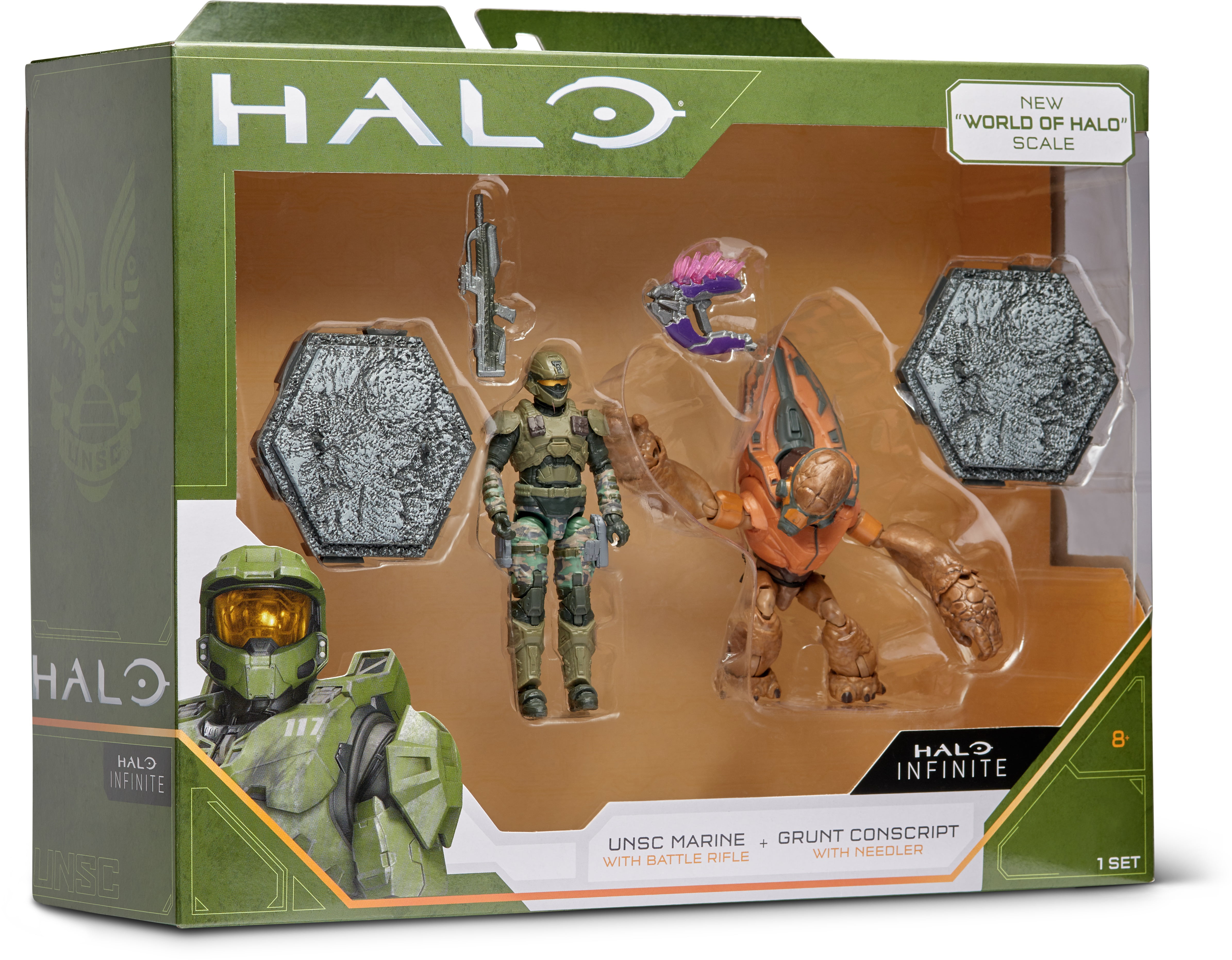 NEW* SENTINEL SPARTAN UNSC MARINE SERIES 2 2021, Halo 3.75 Inch Action  Figure Review