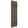 thumbnail image 3 of Ekena Millwork 12 in. W x 52 in. H Builders Edge, TailorMade Three Board Spaced (2 Batten), Board-n-Batten Shutters, Includes Matching Installation Spikes (Per Pair), 385 - French Roast, 3 of 12