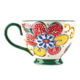thumbnail image 4 of Una sinfonía de colores, tazas de cerámica pintadas a mano para una decoración de cocina vibrante, 4 of 5