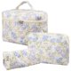 thumbnail image 1 of Bolsa de maquillaje Honitty, bolsas acolchadas para cosméticos, diseño floral, juego de 3, 1 of 6