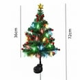 thumbnail image 3 of Solar-Powered Christmas Cedar Tree Stake Lights: Outdoor IP65 Waterproof Holiday Decor Lights, 3 of 5