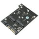 thumbnail image 5 of Tarjeta adaptadora, tarjeta adaptadora Lector de tarjetas de memoria MSATA dual Adaptador MSATASS Dto SATA Diseño exquisito, 5 of 8