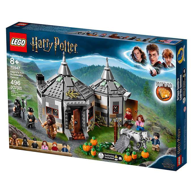 LEGO® Brick HARRY POTTER™ 75954 HAGRID Minifigure™ plus PINK UMBRELLA & LANTERN! 