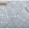 thumbnail image 2 of Kitchen Curtains 24 Inch Cafe Curtain Tiers, Light Filtering Linen Textured Short Curtains for Bathroom, Semi Sheer Farmhouse Small Window Curtain Rod Pocket 2 Panels (Light Gray), 2 of 5
