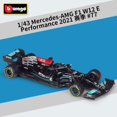 thumbnail image 1 of Bburago 1:43 F1 Champion Red Bull Racing TAG Heuer RB18 2022 #1 Verstappen #11 Perez Alloy Sports Car Diecast Model Toy Gift Fivean unisex, 1 of 2