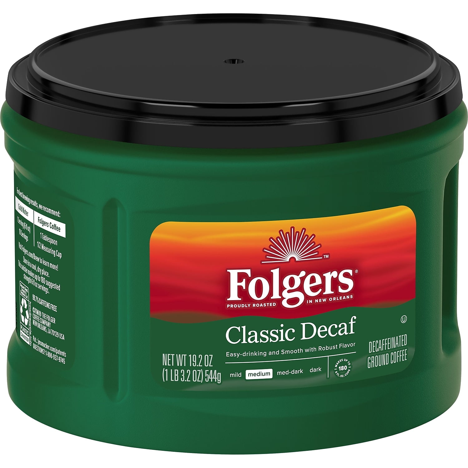 22.6 oz. Classic Roast Decaffeinated Ground Coffee