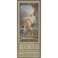 thumbnail image 2 of Henri Adrien Tanoux 12x24 Black Ornate Framed Double Matted Museum Art Print Titled: Les Theatres (1905 - 1907), 2 of 5