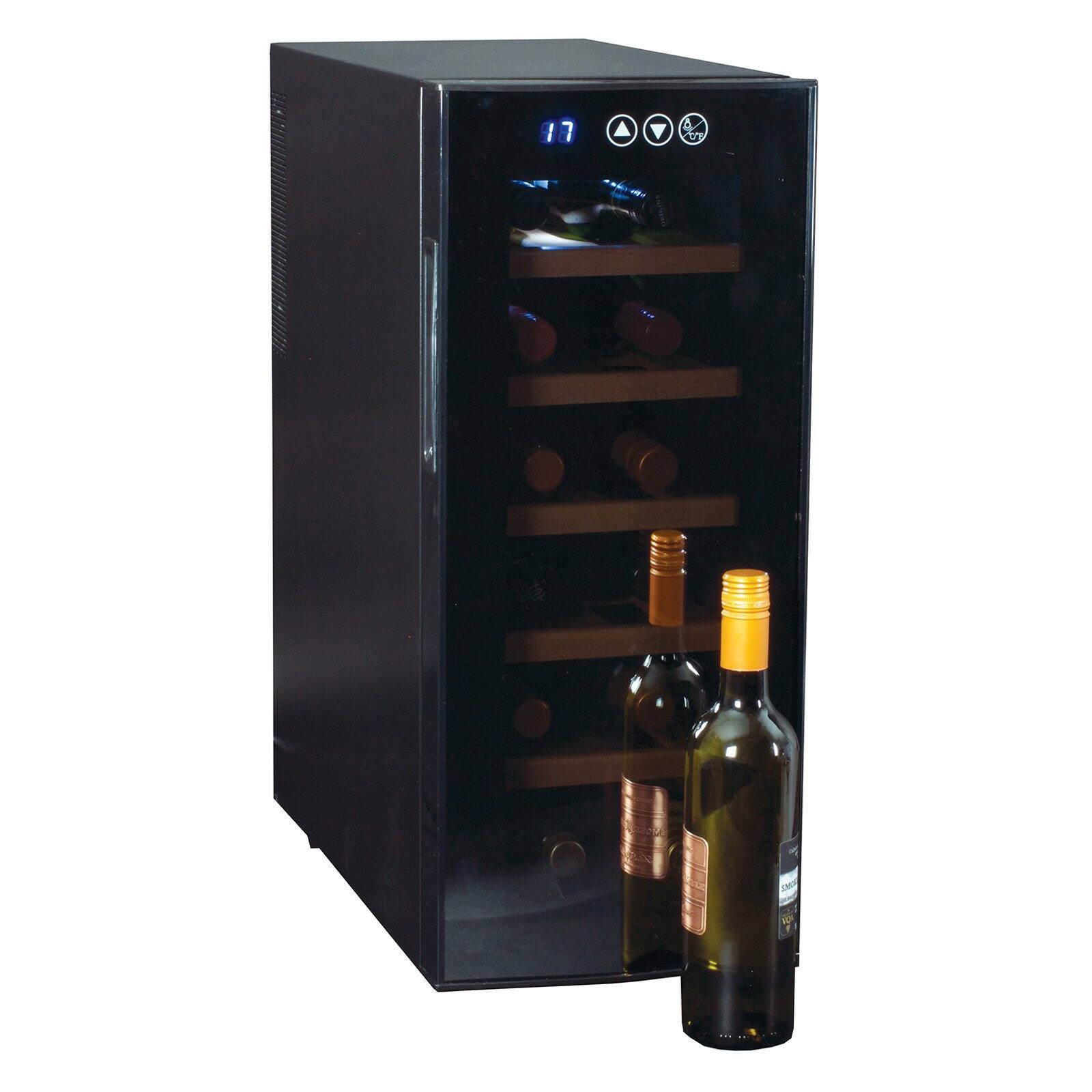 Koolatron 12 Bottle Deluxe Thermoelectric Wine Cooler with Digital