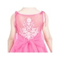 thumbnail image 6 of Girls Dress Pink Polka Dot Retro Flower Embroidery Bow Tie Formal Party 12 Years, 6 of 6
