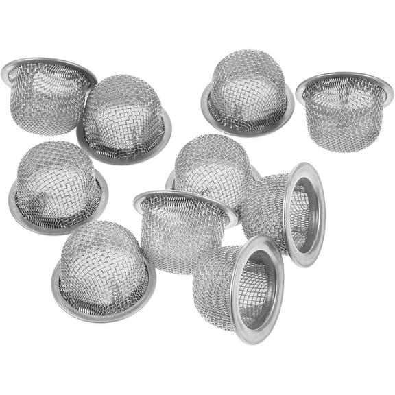 Stainless Steel Screen Filters, 10pcs 34mm Mesh Strainers, Double Screen Filter, Cocktail Smoker Filter Accessories for Bourbon Whiskey Smoker
