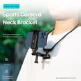 thumbnail image 2 of Cámara colgante de cuello Soporte para montura de cuello STARTRC POV con adaptador de cámara vertical/horizontal y deportivo compatible con GoPro 10/11/10/9/8/7 Insta360 Ace Pro DJI Os Cámaras de acci, 2 of 8