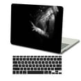 thumbnail image 3 of KSK KAISHEK Compatible with Old Version MacBook Air 13" Case 2010/2013/2014-2017 Released Model A1369 & A1466, Plastic Hard Shell Case Cover + Black Keyboard Cover, Pink series 0629, 3 of 5