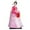 Pink, variant on Korean Geisha Figurine Korean Hanbok Geisha Doll Figures Geisha Girl Collectible Figurines Hanbok Dolls for Table Decoration Kids Gift Pink