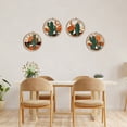 thumbnail image 2 of TOARTi Boho Wall Art Cactus Abstract Desert Nature Landscape Wood Cut Out Set of 4 For Living Room Bedroom Farmhouse 10x10 Inch, 2 of 9