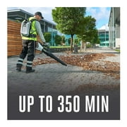 EGO Power Plus 600 CFM 56-Volt Cordless Commercial Series Handheld Blower with Brushless Motor and Lock-Off Switch