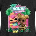 thumbnail image 3 of Lol Surprise! - Lol Hos Palm Trees - Toddler & Youth Girls Short Sleeve Graphic T-Shirt, 3 of 5