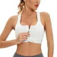 thumbnail image 3 of RUNNING GIRL Women Sports Bra with Zipper Front High Impact Racerback Workout Bra, 3 of 7
