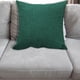 thumbnail image 5 of Fundas de almohada de lino para sofá, cojín de decoración del hogar, cómodo, transpirable, multicolor 45*45cm, verde, 5 of 5