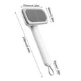 thumbnail image 4 of Fasiaou Pet Ionbrush Self Cleaning Dog Brush for Shedding Control, Double Sided Grooming Tool for Long & Short Hair Pets, Rechargeable Deshedding Brush for Home Use, Reduces Odor & Dirt, 4 of 9