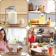 thumbnail image 5 of 2Pack 32oz Glass Pitcher with Lid-Creamer Container for Sun Tea, Juice, Cold Brew Coffee, Breastmilk Storage Container, 5 of 5