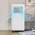 thumbnail image 4 of GAOMON 10000 BTU Portable Air Conditioners, 3-in-1 AC Unit, Dehumidifier, and Fan Mode for Rooms up to 450 Sq Ft with 24H Timer & Remote Control, 4 of 6