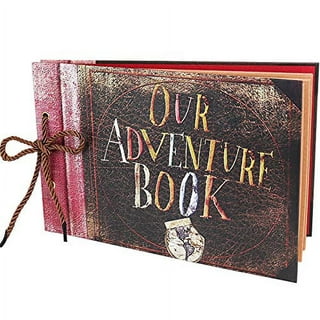 Vienrose Our Adventure Book Up Scrapbook Photo Album DIY Memory Scrap Book  Hard Cover for Men Boyfriend