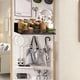 thumbnail image 4 of Cesta de Almacenamiento de Acero Magnético Negra 13.6x4.9x3.2 pulgadas Organizador con Imán Fuerte para Refrigerador Gabinete Oficina Cocina Cuarto de Lavado, 4 of 6