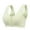 Green, variant on Front Open Bras For Women Button Without Steel Ring Middle And Elderly Bra Oversized Soft Cotton Design Style Front Buckle Bra