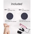 thumbnail image 4 of Versaselect Electric Foot Callus Remover, 2025 New Foot Callus Remover Tool Electric with 60pcs Sandpaper Disk, Adjustable Speed 360 Rotation Pain-Free Foot Sander, for Dead Skin (Silver), 4 of 8