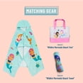 thumbnail image 3 of Toalla de Playa con Capucha Wildkin Sirenas 100% Algodón para Niños, 3 of 7