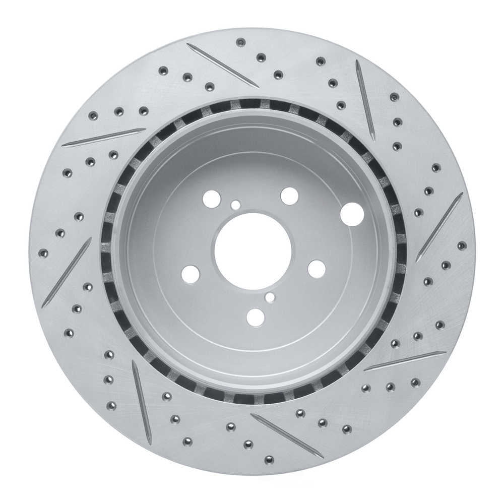 Dynamic Friction Company 830-13040L DFC Geoperformance Rotor - Drilled and Slotted